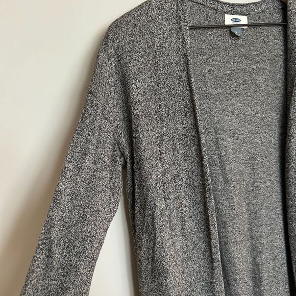 Old Navy Long-Line Open-Front Sweater - Grey - Picture 4 of 7